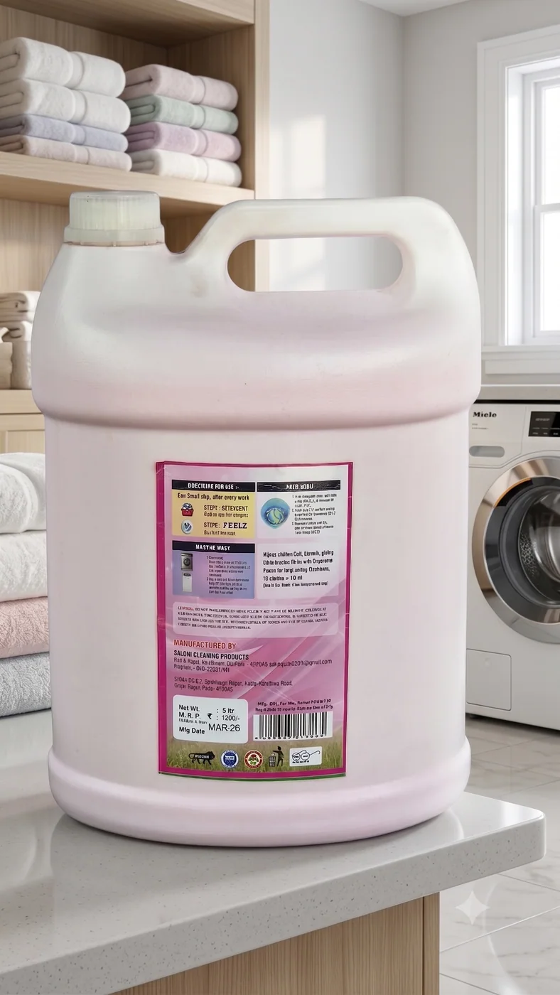 Saloni Feelz Fabric Conditioner Bulk Can 5 L