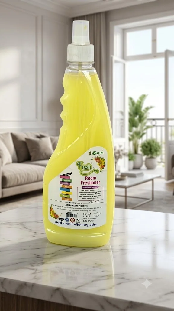 Saloni Fresh Room Freshener Lemon 500 ml spray