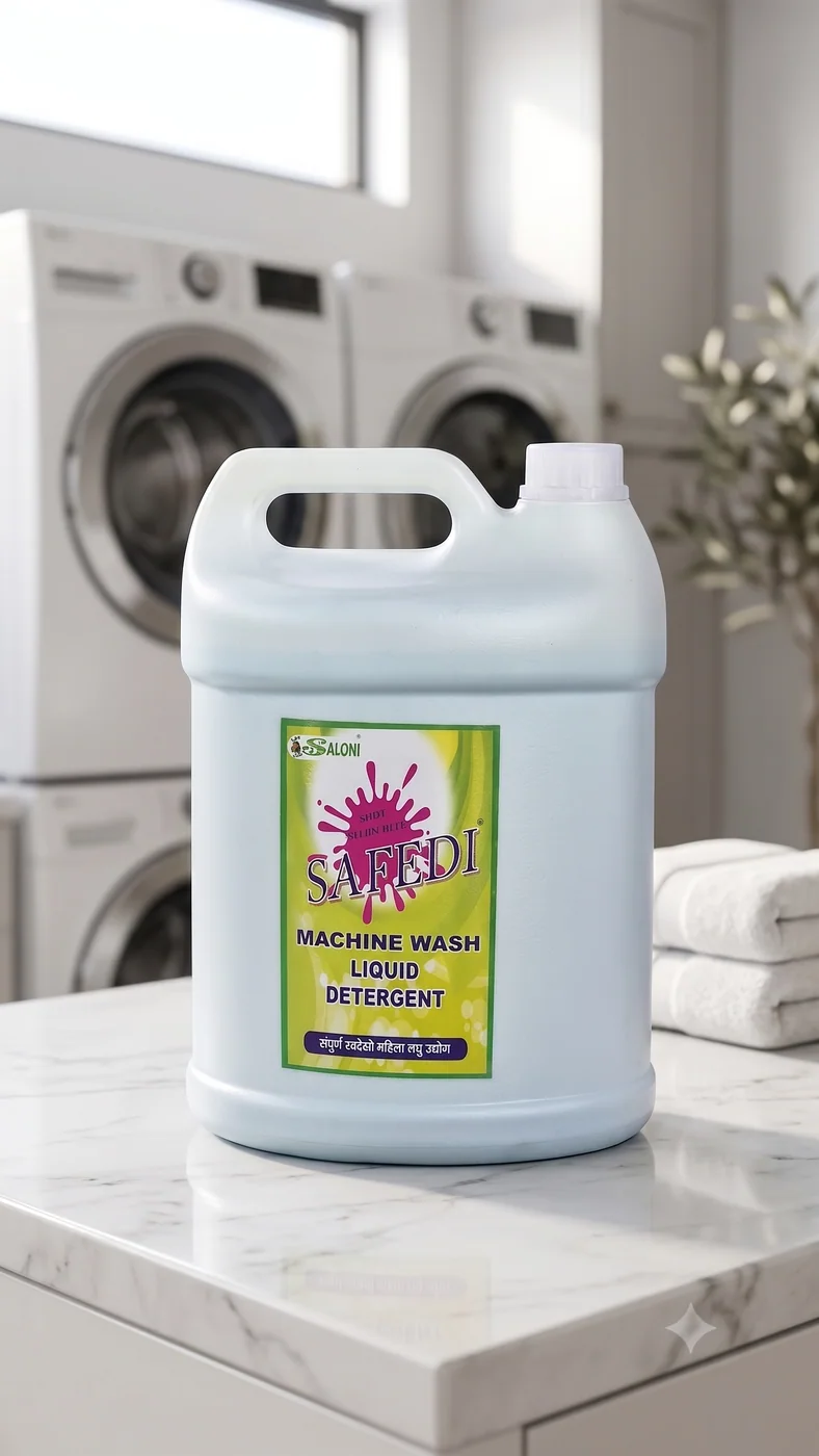 Saloni Safedi Liquid Detergent Bulk Can 5 L