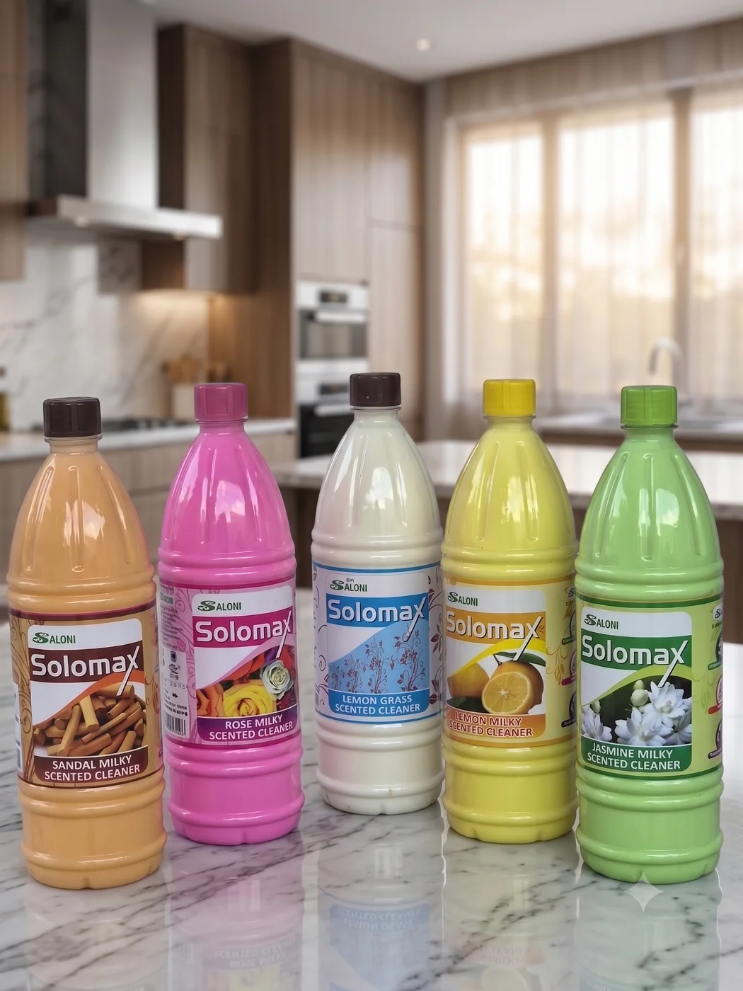 Saloni Solomax Scented Cleaner Assorted Fragrance Combo Combo pack