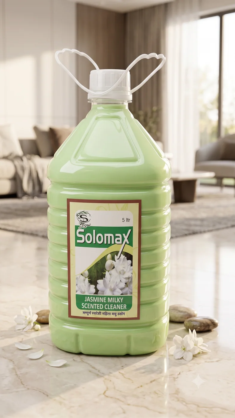 Saloni Solomax Scented Cleaner transparent bottle image