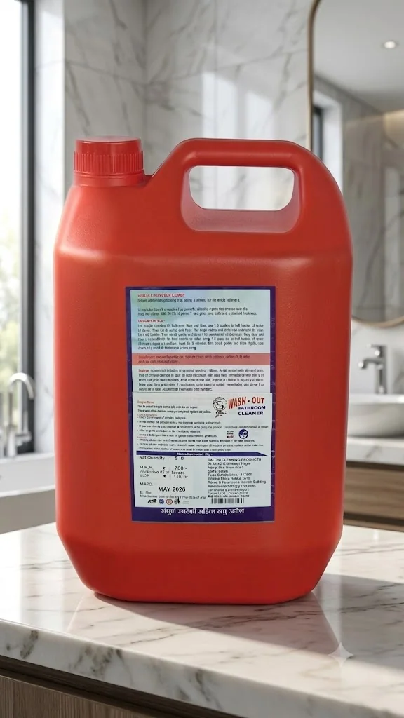 Saloni Wash-Out Bathroom Cleaner Bulk Can 5 L
