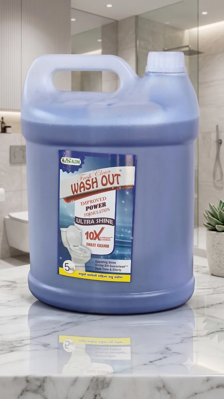Saloni Wash-Out Toilet Cleaner Bulk Can 5 L