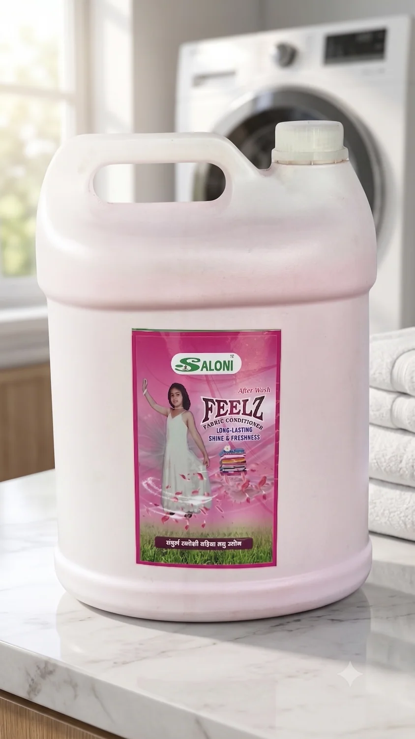 Saloni Feelz Fabric Conditioner bottle