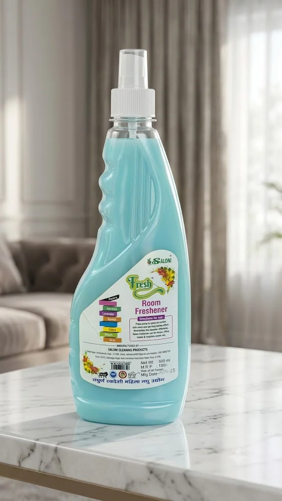 Saloni Fresh Room Freshener bottle