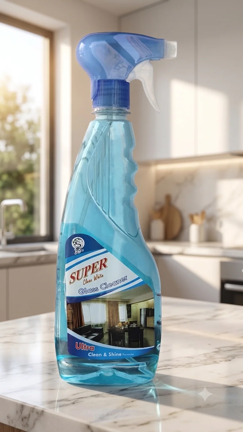 Saloni Super Glass Cleaner bottle
